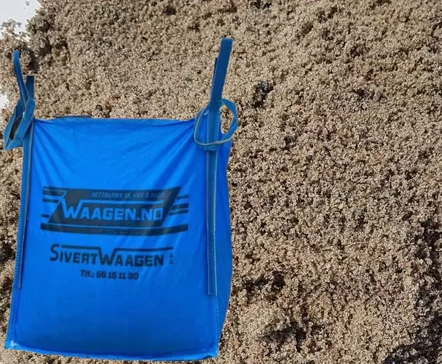 Natursand 0-4 600KG Bigbag