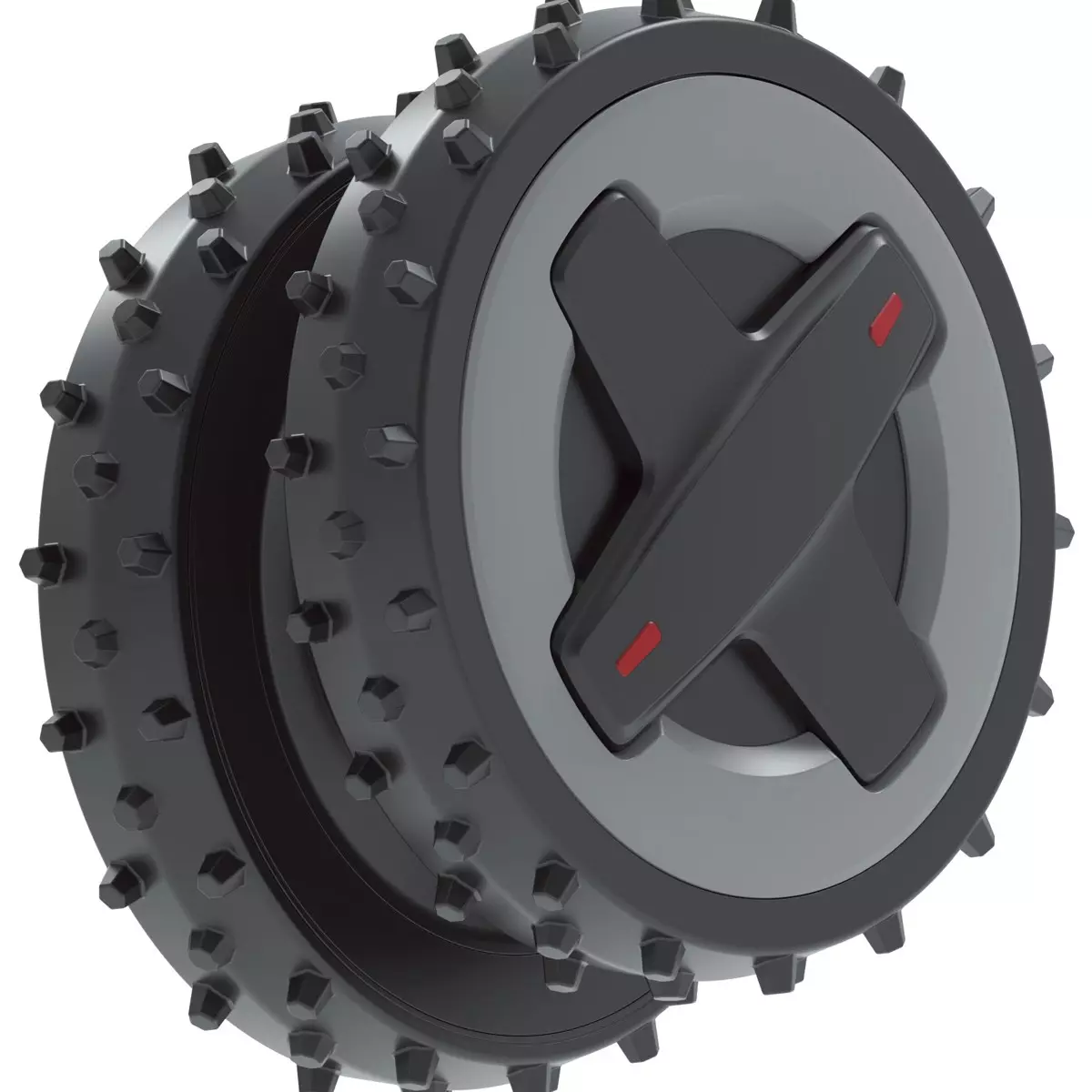 RockMow Terrenghjul for 2WD S-serie