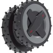 RockMow Terrenghjul for 2WD Q-serie