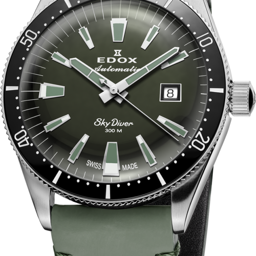 EDOX SKYDIVER DATE AUTOMATIC LIMITED EDITION