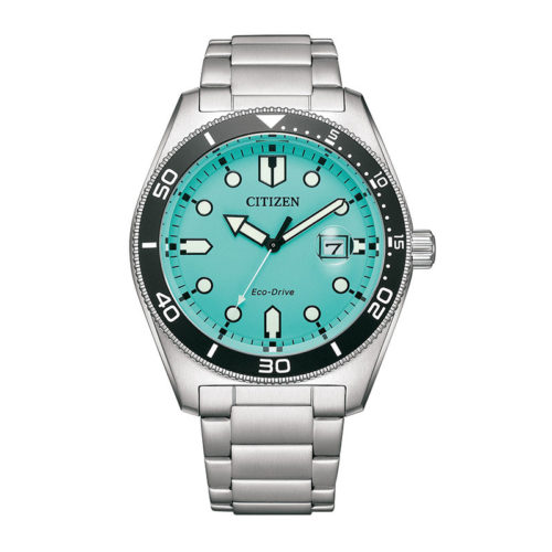 Marine Eco-Drive Stål / Blå 43mm