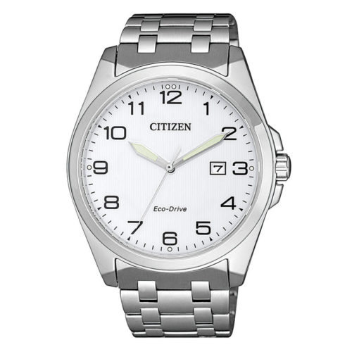 Eco-Drive Stål / Hvit 41mm