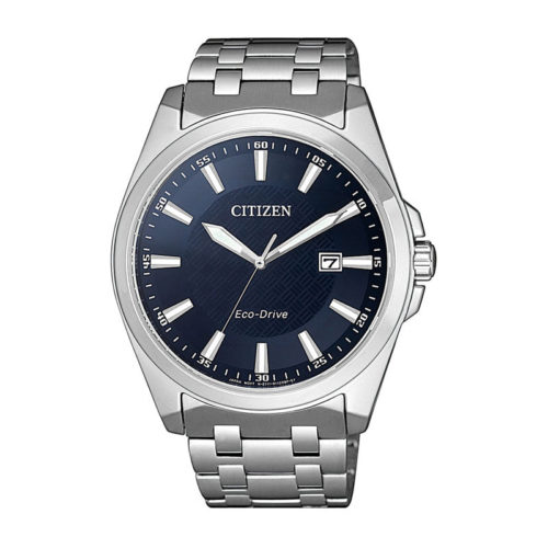 Eco-Drive Stål / Blå 41mm