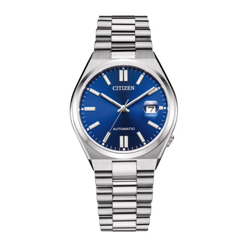 Tsuyosa Automatic Stål / Blå 40mm