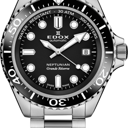 Edox Neptunian Grande Reserve Date Automatic