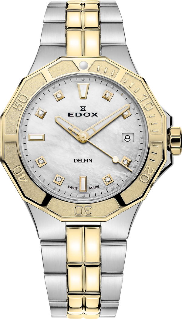 Edox Delfin Diver Date Lady