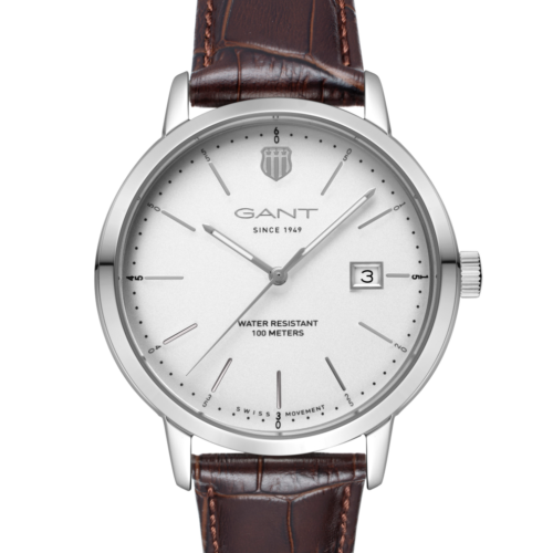 GANT H PRESTIGE 10ATM STL M/REM SØLV INDEX Ø42MM