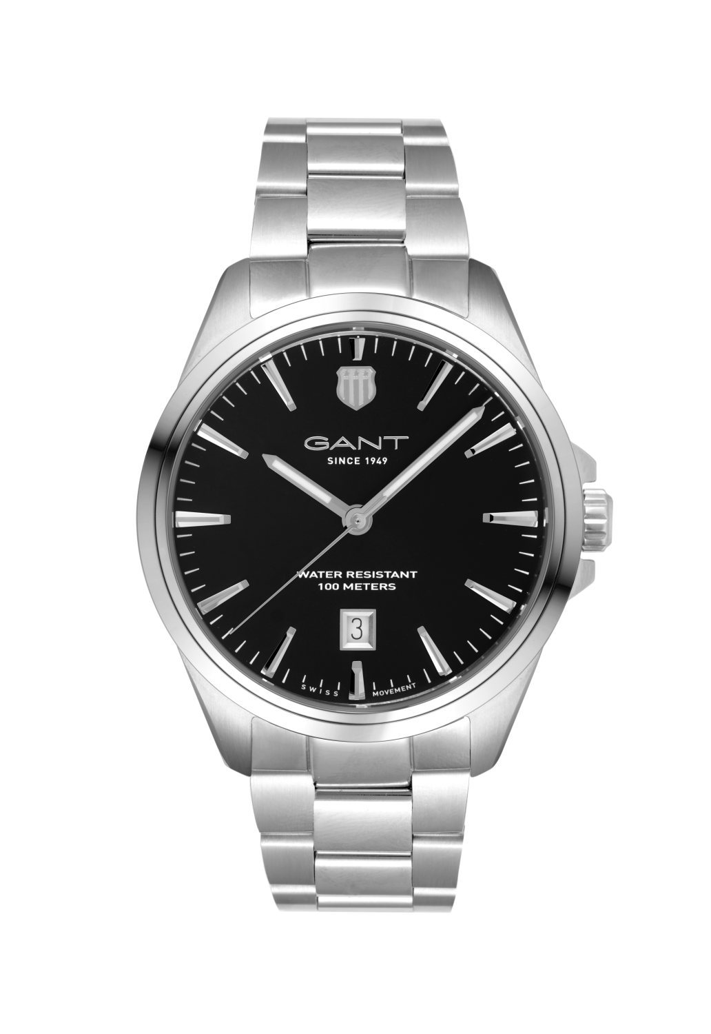 GANT H PRESTIGE 10ATM STL M/LENKE SORT INDEX Ø 41MM