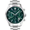 GANT H PRESTIGE CHRONO 10ATM STL M/LENKE GRØNN INDEX Ø 43mm