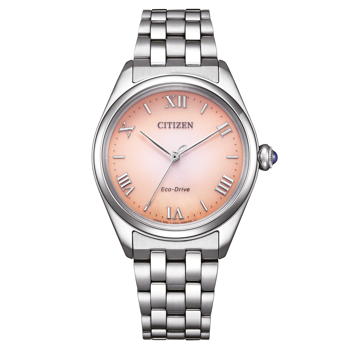 Citizen Dame Ss,Eco-Drive L Collection M/L .Copper Romer Ø33mm