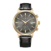 Classical Eco-Drive Sort / Grå 42mm