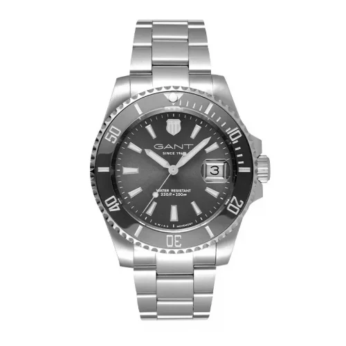 Gant H Prestige Ss M/Lenke Grå Index Grå Ceramic Bezel Ø41mm