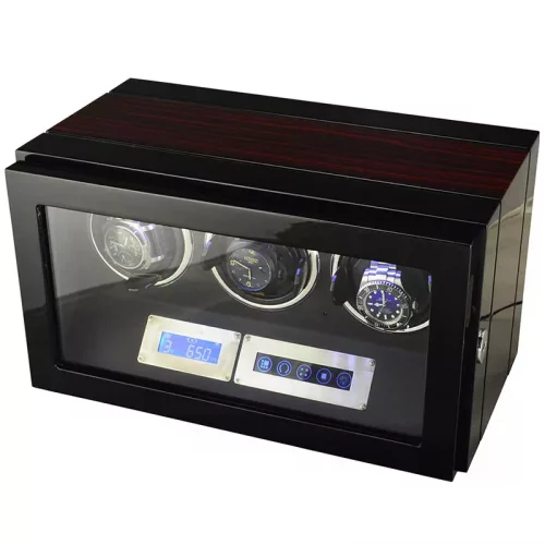 Klokkewinder Trippel / Sort / Brun