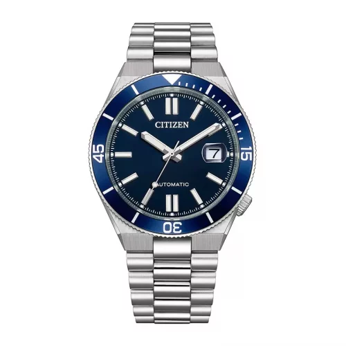 Citizen Tsuyosa Shore Automatic Stål / Blå 40mm