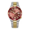 Citizen Tsuyosa Shore Automatic Tofarget Stål / Rød 40mm
