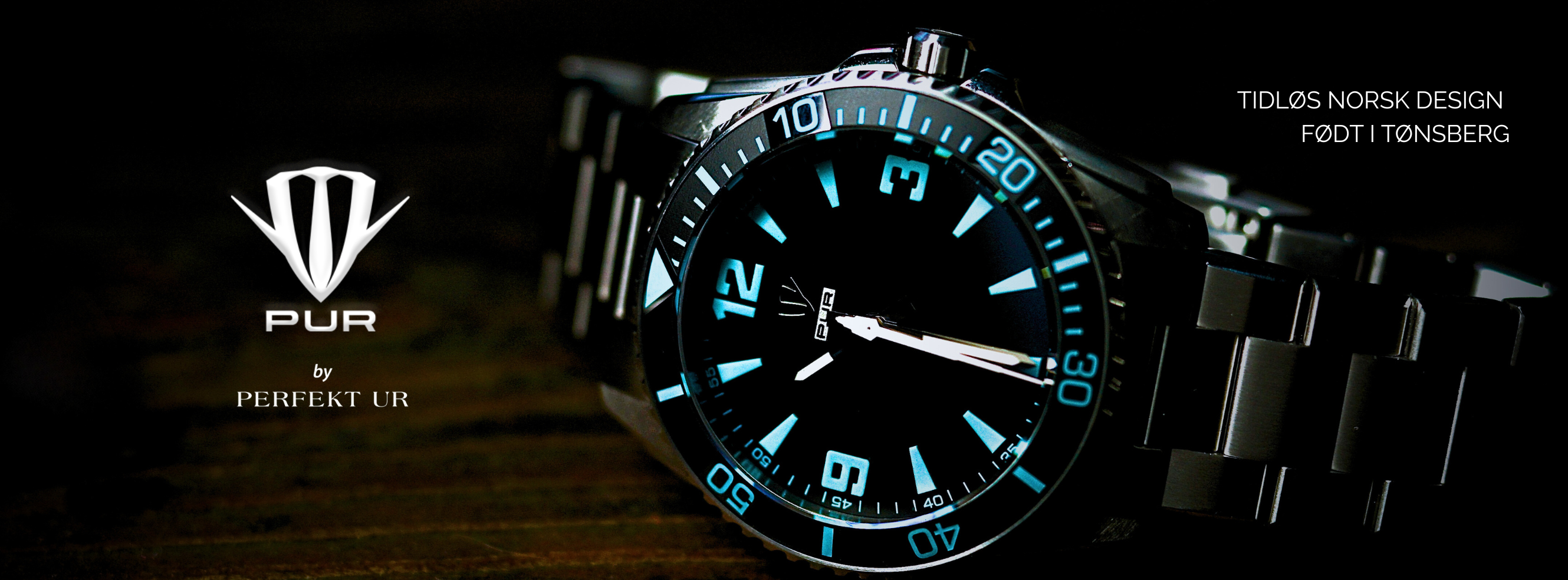PUR by Perfekt Ur — norsk klokkemerke designet i Tønsberg