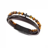 RB Mystéres 12mm tiger eyes bracelet