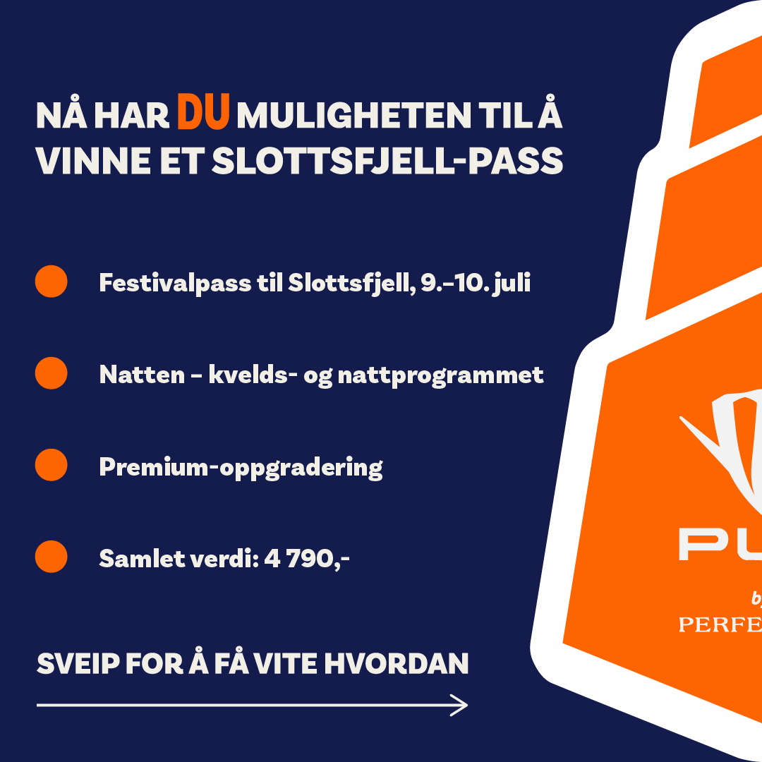 Vinn et Slottsfjell-pass verdt 4 790 kroner fra PUR