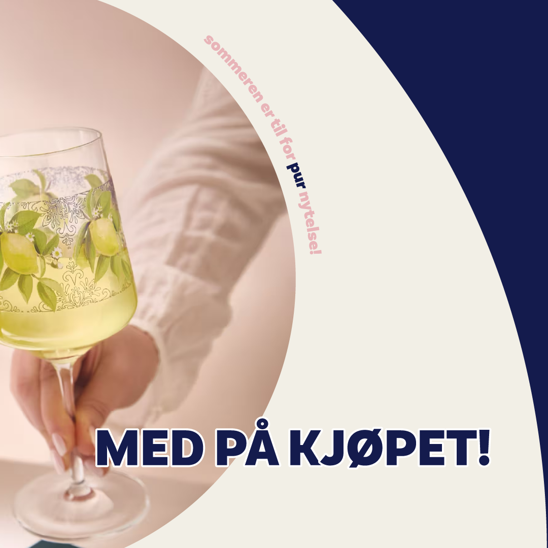 Sommerdrink i Sommerrausch-glass – med på kjøpet hos PUR