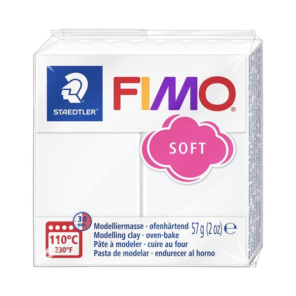Fimo Soft 57 G White