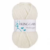 Viking: Hobbygarn, 900, Hvit