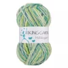 Viking: Hobbygarn, 982, multi grønn
