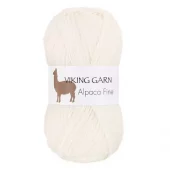 Viking: Alpaca Fine, 600, Hvit