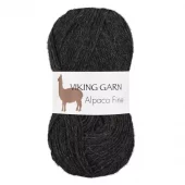Viking: Alpaca Fine, 603, Svart/koks