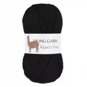 Viking: Alpaca Fine, 605, Svart