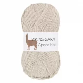 Viking: Alpaca Fine, 612, Perlegrå