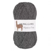 Viking: Alpaca Fine, 615, Grå