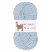 Viking: Alpaca Fine, 624, Lys blå