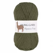 Viking: Alpaca Fine, 636, Mørk grønn