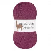 Viking: Alpaca Fine, 660, Mørk rosa