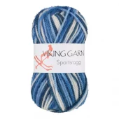 Viking: Sportsragg, 525, Multi hvit/blå