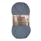 Viking: Eco Highland Wool, 210, Gråblå