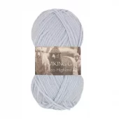 Viking: Eco Highland Wool, 220, Lys blå