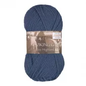 Viking: Eco Highland Wool, 222, Lys jeansblå