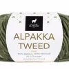 DSA: Alpakka Tweed, 110, Oliven