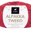 DSA: Alpakka Tweed, 120, Rød
