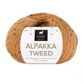 DSA: Alpakka Tweed, 136, Safrangul