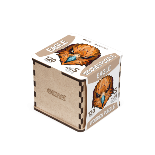 EWA: Box, Wooden Puzzle Eagle S