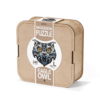 EWA: Box, Wooden Puzzle Eagle Owl L
