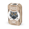 EWA: Box, Wooden Puzzle Eagle Owl M
