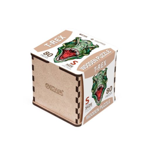 EWA: Box, Wooden Puzzle T-Rex S