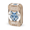 EWA: Box, Wooden Puzzle Wolf M
