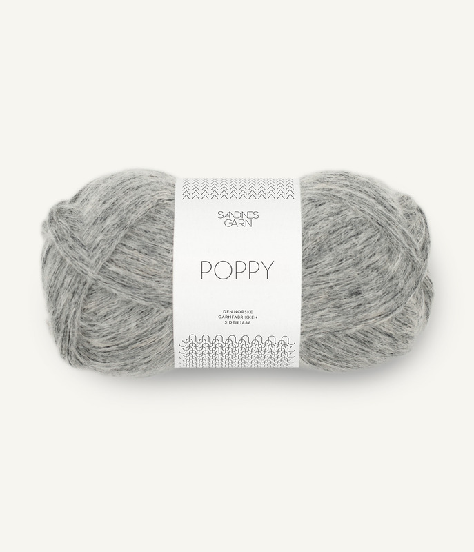 Sandnes: Poppy, 1042, Gråmelert