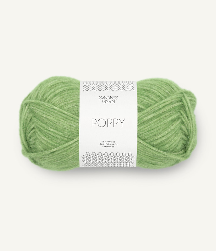 Sandnes: Poppy, 8733, Spring Green