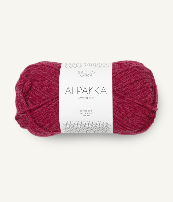 Sandnes: Alpakka, 4255, Rumba Red (U)