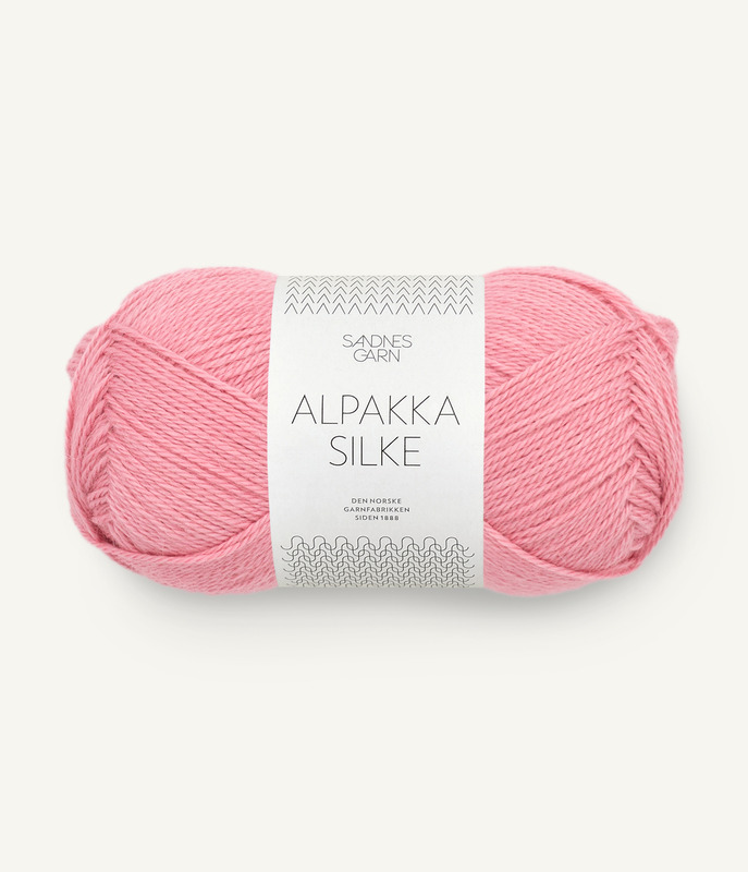 Sandnes: Alpakka Silke, 4304, Pink Icing